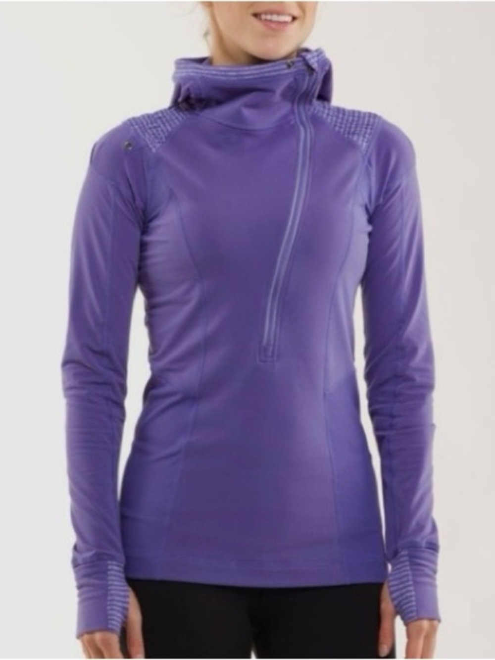 Lululemon Run: For It Pullover Persian Purple 6